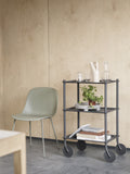 Muuto Flow Trolley - Elegant mid-century modern cart for home organization