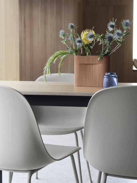 fiber side chair in a scandinavian dining room designed by muuto