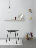 Muuto folded shelves in Scandinavian-inspired interior with functional and sleek design