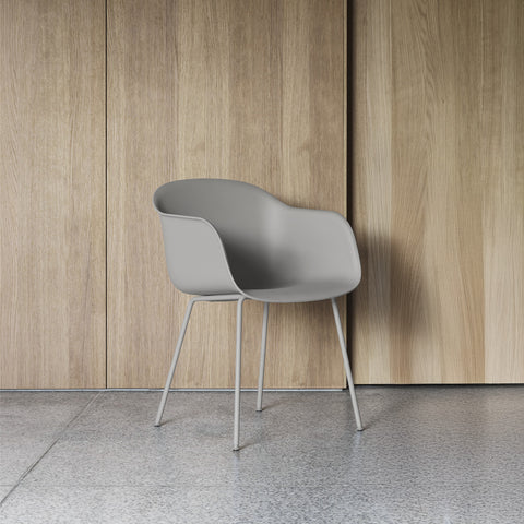 fiber dining armchair by muuto 