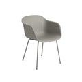 fiber armchair in grey designed by muuto