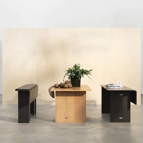 oak table designed by design house stockholm