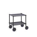 muuto flow trolley 2 layer blue grey 