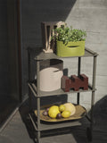 trolley with scandinavian accessories by muuto 