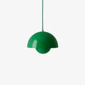 Flowerpot VP1 Pendant Light by &Tradition in Signal Green finish.