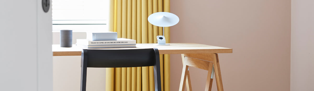 Austere Trestle Desk by Form and Refine