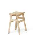 Angle Standard Stool 45, Beech by Form & Refine