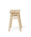 Angle Standard Stool 45, Beech by Form & Refine