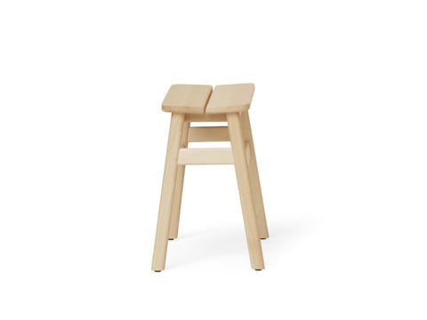 Angle Standard Stool 45, Beech by Form & Refine