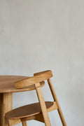 lunar dining chair detailed image by form and refine