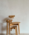 lunar chair stacked by form and refine