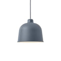 muuto grain pendant in blue grey 