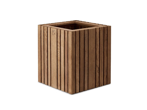 Squarely GrowBIG, Dark Oak Danish Planter