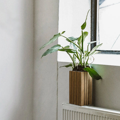 Danish Wood Planters