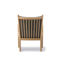Back view showing spoke-back design of the Wegner 1788 chair