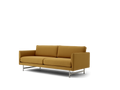 mustard yellow scandinavian sofa by fredericia furniture 