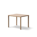 Piloti Table 6705 by Fredericia – rectangular solid wood coffee table