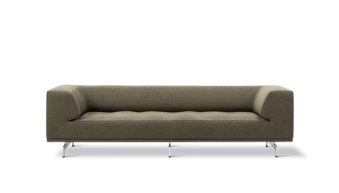 Delphi Sofa by Fredericia in premium leather – modern Scandinavian design
