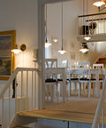 ph series lamps in a restaurant commercial setting