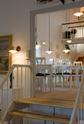 ph series lamps in a restaurant commercial setting