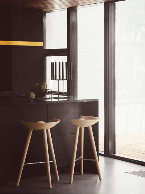 Audo Copenhagen ML42 Stool, Counter & Bar Height in a styled interior