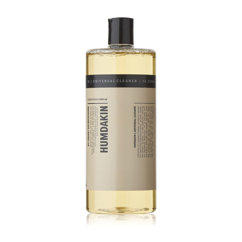 Humdakin 01 Universal Cleaner, Salvia & Sea Buckthorn, all-purpose cleaner concentrate, 1000 ml bottle with black cap on white background