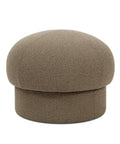 uno pouf in brown designed by design house stockholm