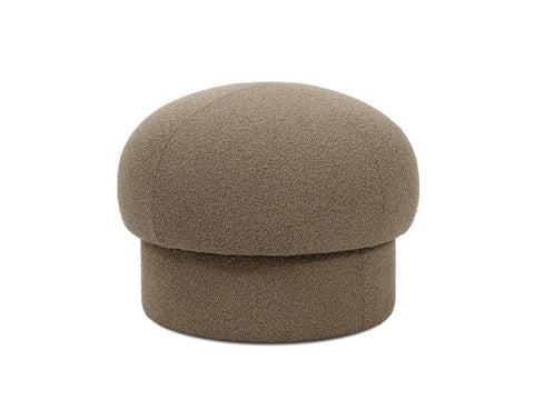 uno pouf in brown designed by design house stockholm