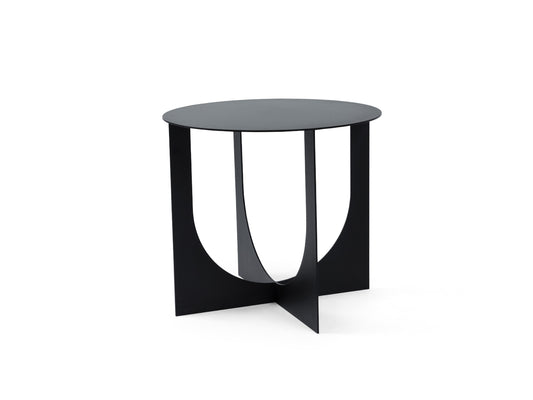Inverse V1 Table, Medium, Black by Bent Hansen