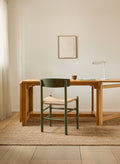 borge mogensen j39 dining chair and library dining table for fredericia furniture