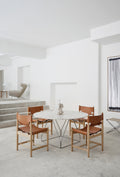 JG Round Table and Spanish Dining Chairs by Fredericia Furniture