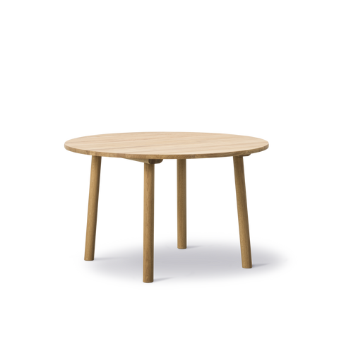 scandinavian minimalist oak taro dining table by fredericia furniture in oak oiled 