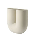 Large kink vase by muuto in sand 