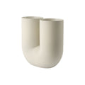 Large kink vase by muuto in sand 