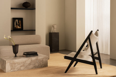 Audo Copenhagen Knitting Lounge Chair by Ib Kofod Larsen