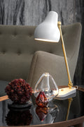 scandinavian white table lamp