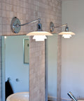 ph 2/1 wall mounted lamp in a bathroom