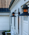 outdoor nyhavn wall lamp designed by Alfred Homann & Ole V. Kjær for louis poulsen