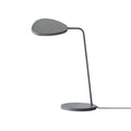 muuto leaf table lamp in grey 