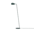 muuto leaf floor lamp in dark green