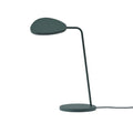 muuto leaf table lamp in dark green