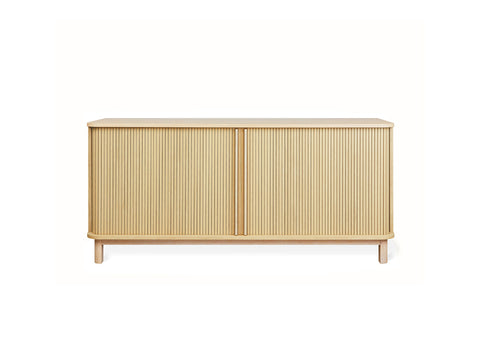 ledger sideboard in vintage oak designed by gus modern