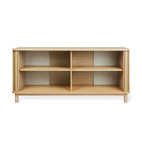 ledger sideboard in vintage oak designed by gus modern