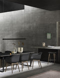 Minimalist Linear Pendant Lamp by Muuto - Elegant Lighting for Dining and Living Spaces