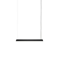 muuto linear pendant lamp in black size small