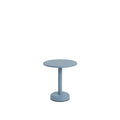 muuto linear coffee table in pale blue