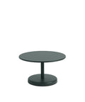 muuto linear coffee table in dark green