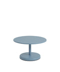 muuto linear coffee table in pale blue