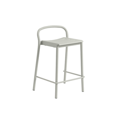 muuto linear counter stool in grey