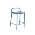 muuto linear counter stool in pale blue 